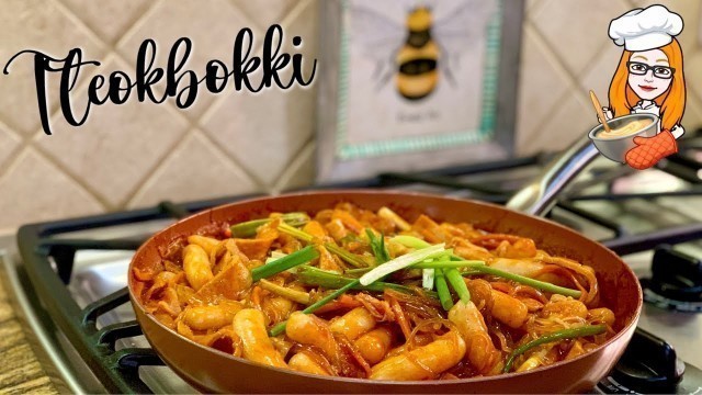 'Tteokbokki | Korean Street Food - Spicy Rice Cakes'