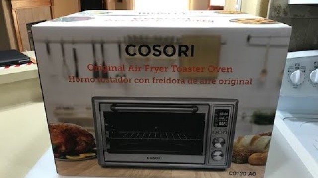 'Cosori Air Fryer Toaster Oven / Frozen Pizza Fail and Success! Awesome!'