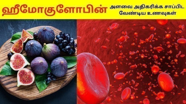 'Hemoglobin Rich Foods in Tamil | ஹீமோகுளோபின் அளவை அதிகரிக்க  சாப்பிட  வேண்டிய  உணவுகள்'