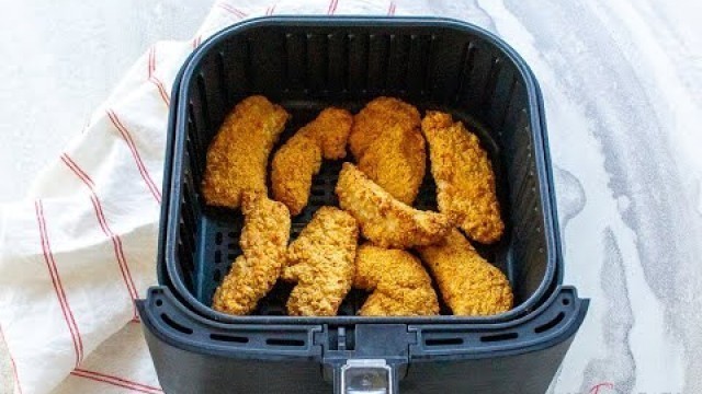 'Air Fryer Frozen Chicken Strips'