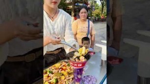 'Taiwanese Street Food Liuhe Tourist Night Market #shorts EP14'