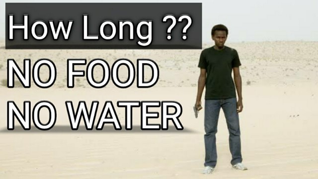 'How long we can survive without food and water | Talks and Vlogs |'