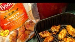 'Cosori Air Fryer NAKED WINGS from FROZEN/TYSON Frozen WINGS  -  #1932'