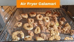 'Air Fryer Frozen Calamari'