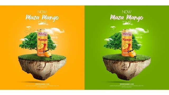 'How to make Photoshop Manipulation | Commercial Banner | Final Creation'