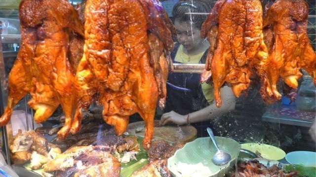 'Street Food in Bangkok, Thailand. Best Chinese Stalls of Yaowarat Road'