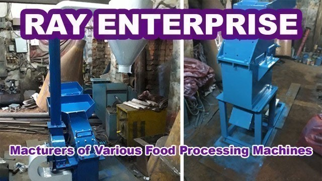 'Food Processing Machinery Manufacturers | Food Processing Machinery in India : Roy Enterprises'