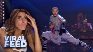 'KUNG FU WARRIOR IMPRESSES JUDGES with CRAZY skills on Spains Got Talent 2019 | VIRAL FEED'