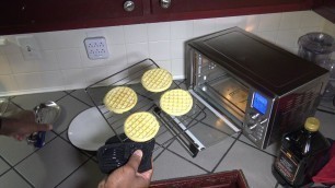 'Frozen Eggo Waffles, Power Air Fryer Oven 360 Toaster Test'