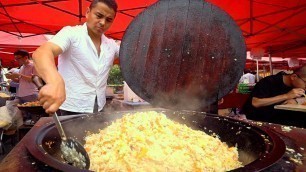 'Muslim Chinese Street Food in Shanghai!! HALAL XINJIANG Market Street Food in CHINA!'