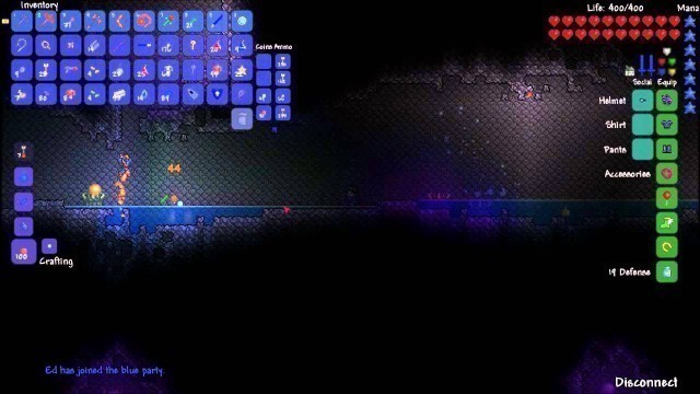 'Let\'s Play Terraria 1.1 Part 2: We scared off Eater of Worlds'