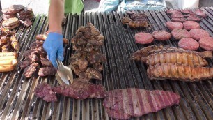 'Italy Street Food. Roast Beef, Tenderloin, Burger, Sausages, Skewers, Ribs and more'