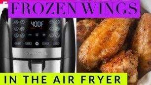 'HOW TO COOK FROZEN CHICKEN WINGS IN THE AIR FRYER || THE RESULTS WHERE SHOCKING!'