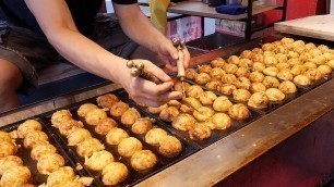 '타코야끼 달인 / Amazing skill of Takoyaki Master / korean street food'