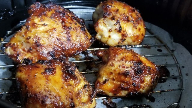 'Air Fryer from FROZEN Chicken Thighs Cooks Essentials AirFryer'