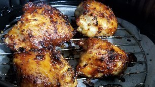 'Air Fryer from FROZEN Chicken Thighs Cooks Essentials AirFryer'