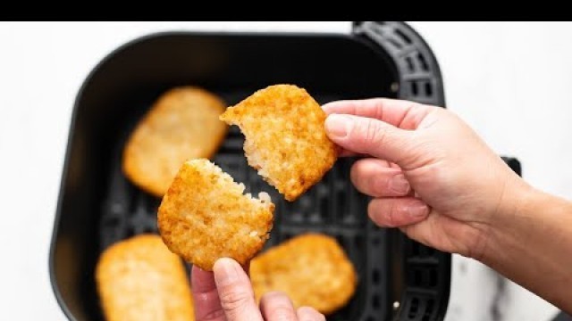 'Air Fryer Frozen Hash Brown Patties'