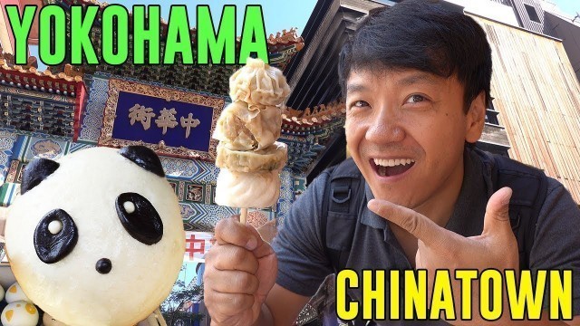 'The LARGEST CHINATOWN in Asia! STREET FOOD Tour of Yokohama Chinatown'