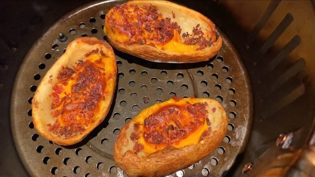 'Air Fryer Frozen Potato Skins'