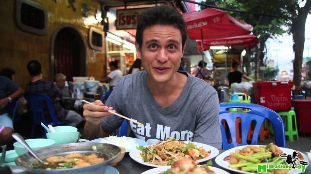 'Chinese Seafood Street Food at Ah Ou Bangrak (ร้านอาอู๋ บางรัก) in Bangkok'