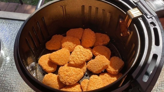 'Air Fryer Frozen Chicken Nuggets | How To Cook Chicken Nuggets In The Air Fryer'