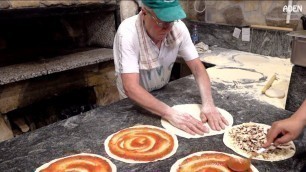 'Food in Rome - Wood Fired Pizza - Italy'