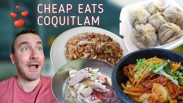 'CHEAP EATS PART 5 Coquitlam!! Korean STREET FOOD + EPIC Hong Kong Breakfast!!'