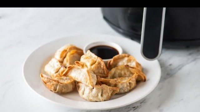 'Air Fryer Frozen Gyoza-Potstickers-Dumplings'