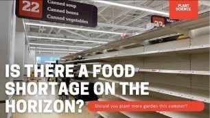 'The 2021 Food Shortage Is Coming… But Why? Is It Fixable & How To Prevent It In The Future.'