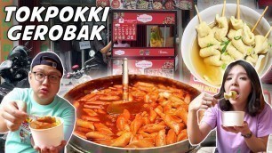 'STREET FOOD KOREA MURAH PINGGIR JALAN !! JUAL TOKPOKKI 10 RIBUAN !!'