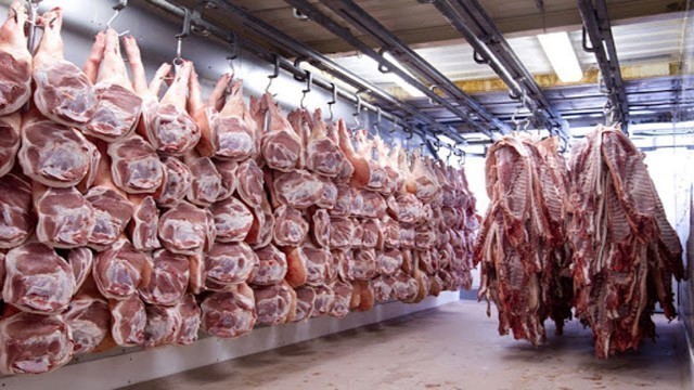 'Amazing Fastest Pork Meat and Beef Cutting Skill - Modern Meat Processing Food Line Factory'