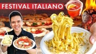 'ITALIAN STREET FOOD in Auckland, NZ! | Festival Italiano in Newmarket 2020!'