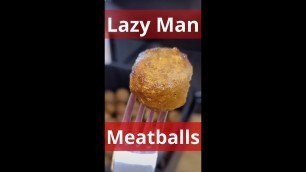 'How to cook frozen meatballs in the air fryer | #shorts'