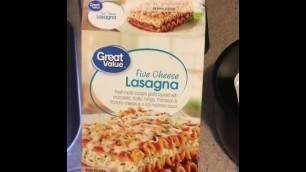 'Air Fryer Frozen Lasagna'