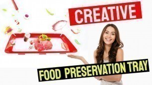 'Creative Food Preservation Tray Clever Tray Creative Food Plastic Preservation 2020'