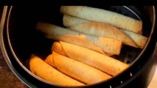 'Air Fryer Frozen Taquitos - How To Cook Frozen Taquitos In The Air Fryer'