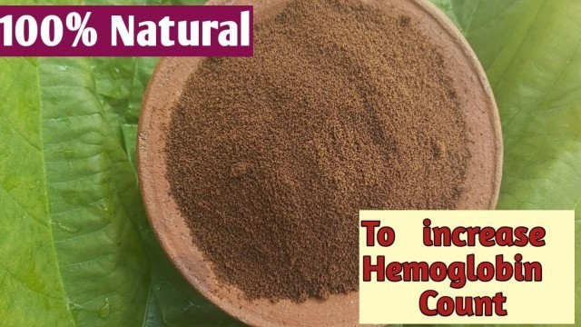 'Natural recipe  to increase  hemoglobin count Beetroot Malt in Tamil'