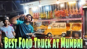 'Amazing Food truck food at SAKINAKA MOROL Mumbai Street Food India| FT& F #CHICKEN #SAWRMA #MUMBAI'