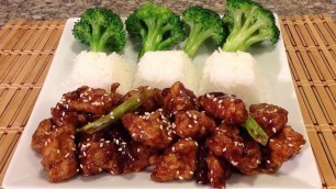 'How To Make General Tso\'s Chicken-Chinese Food Recipes-Restaurant Style'