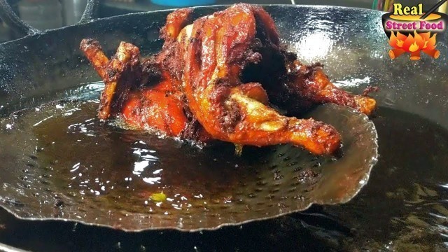 'Indian Street Food India Non Veg | Best Street Food in Hyderabad | Hyd Tandoori Chicken egg Recipes'