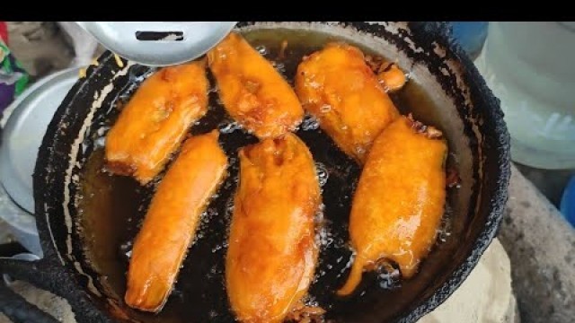 'Masala Perfect Beguni Recipe |Bangladeshi Most famous hot Beguni street food recipe'