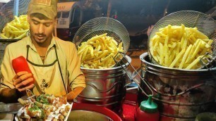 'Super Fastest French Fries Maker | MACDONALD\'S & OPTP Fries | Karachi Food Street | Aloo Chips'