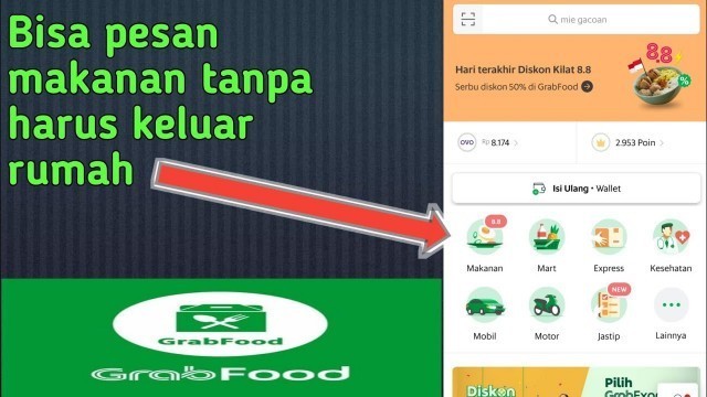 'Cara Pesan Makanan Lewat Aplikasi GrabFood, Gampang dan Mudah || story ojol #ardianginanjar'