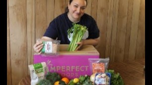 'First Imperfect Foods Unboxing'