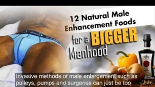 'Male enhancement food for bigger penis'