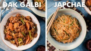 'Japchae & Dak Galbi Recipe | Korean Cooking For Indian Homes by Chef Sanjyot Keer'