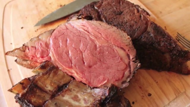 'LikedVideo:  The season is here!  Food Wishes Has Prime Rib!'