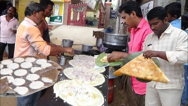 'Dosa idly Samber | South Indian Food in Guntur Hare Street | Street Food Indian'