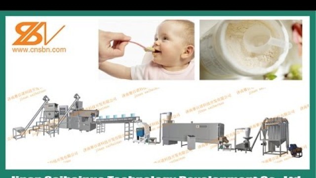 'Nutrition Powder Baby Food Processing Line Machine/Saibainuo Machinery'