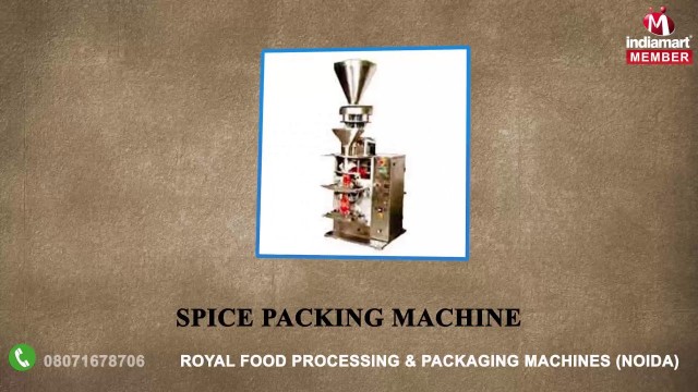 'Industrial Machines By Royal Food Processing & Packaging Machines, Noida'